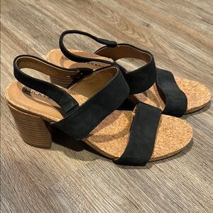 Lucky Brand black wedges